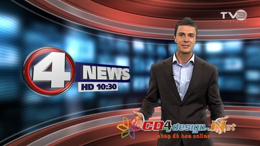 Background News -  Loop 144 - Red News Studio 