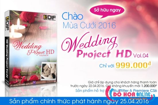 Mẫu Cưới Vol 4 Cho Premiere | HD Wedding Project Vol.04