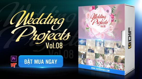 Mẫu Cưới Vol 8 Cho Premiere | HD Wedding Project Vol.08