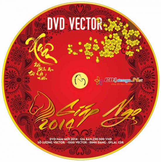 DVD Vector, PSD năm mới 2014 – Tết Giáp Ngọ 2014