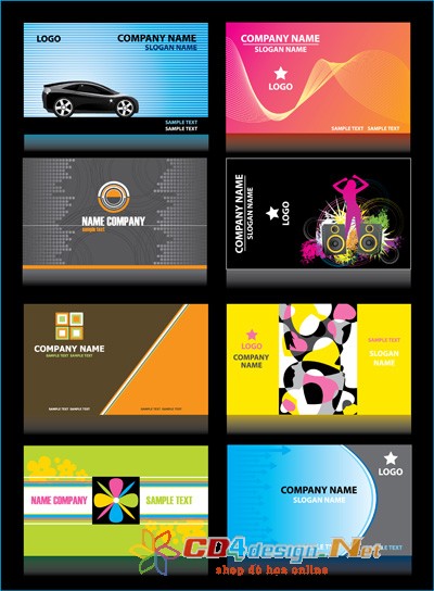 Vector business card free download