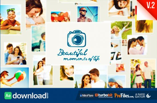 SlideShow Beautiful moments of life | FREE Templates After Effects